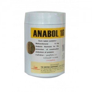 ANABOL 10 MG - pack 50 tabs